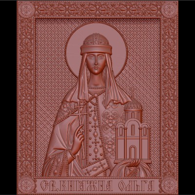 Икона Святая Княжна Ольга 