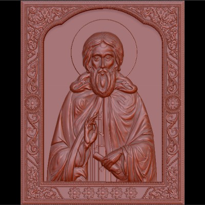 Икона Святой Сергий 
