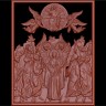 Икона Богоматерь с апостолами (не каноническая)
