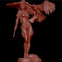 Скульптура ангелочек