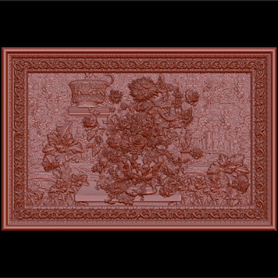 Резное панно 