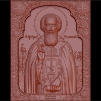 Икона Сергий Радонежский