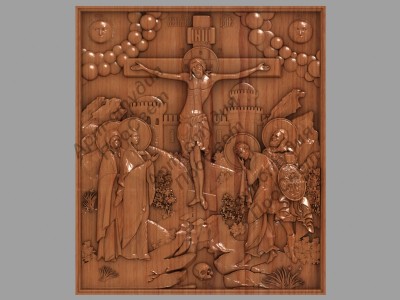 Резное панно 