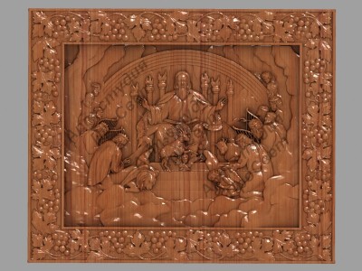 Резное панно 