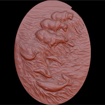 Резное панно 