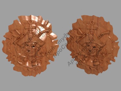 Резное панно 