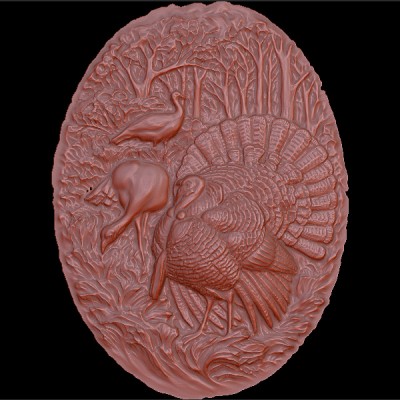 Резное панно 