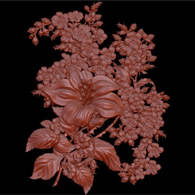 Резное панно 