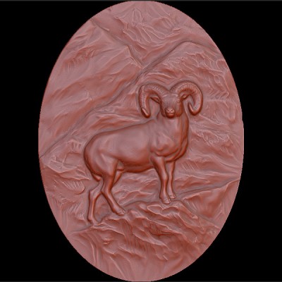 Резное панно 