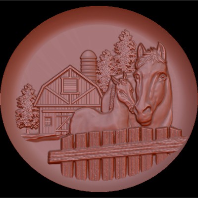 Резное панно 