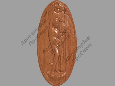 Резное панно 