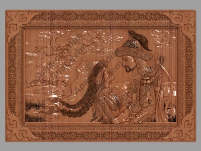 Резное панно 