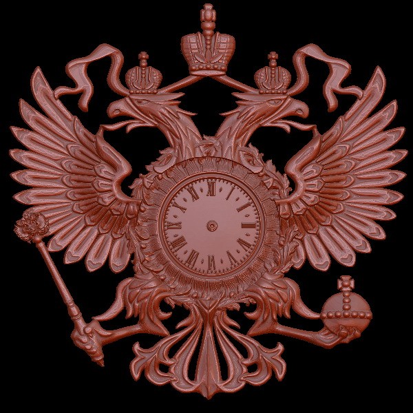 Часы герб