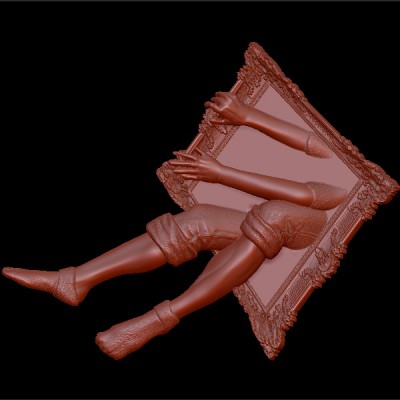 Резное панно 