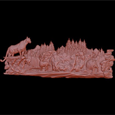 Резное панно 