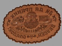 Резное панно 