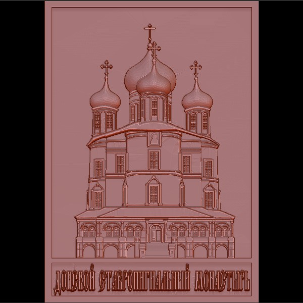 Резное панно
