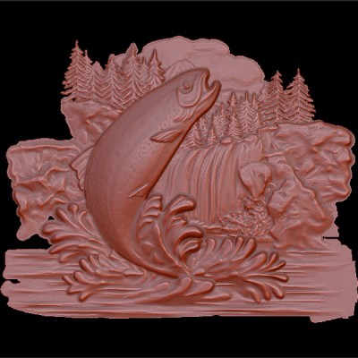 Резное панно  