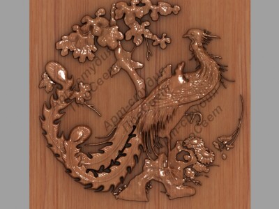 Резное панно 