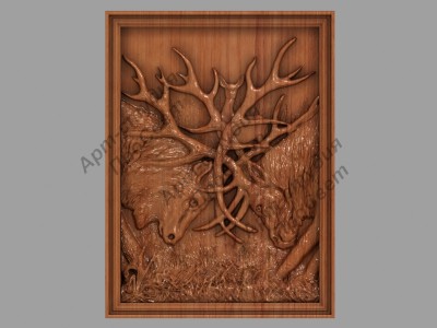 Резное панно  