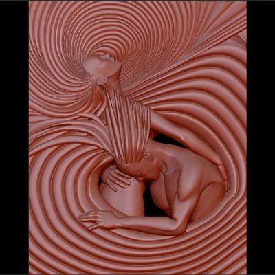 Резное панно  