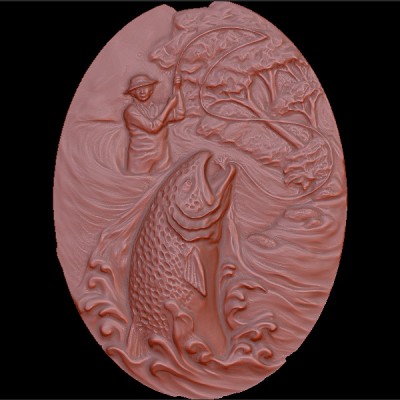 Резное панно 