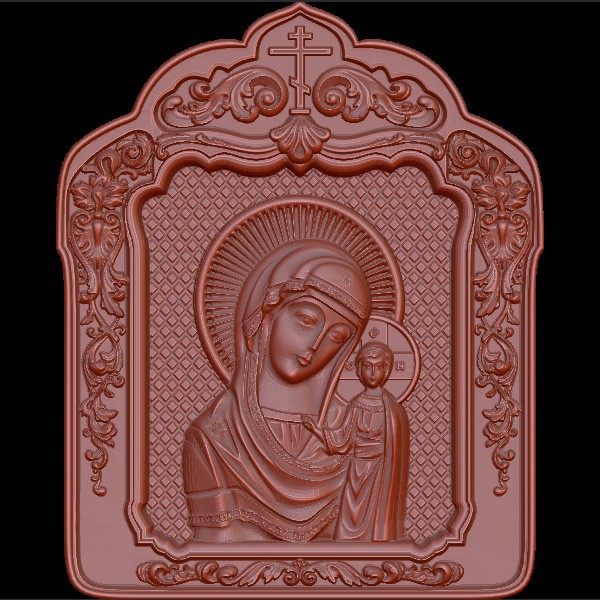 Икона Казанская Богоматерь