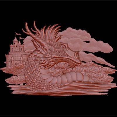 Резное панно 