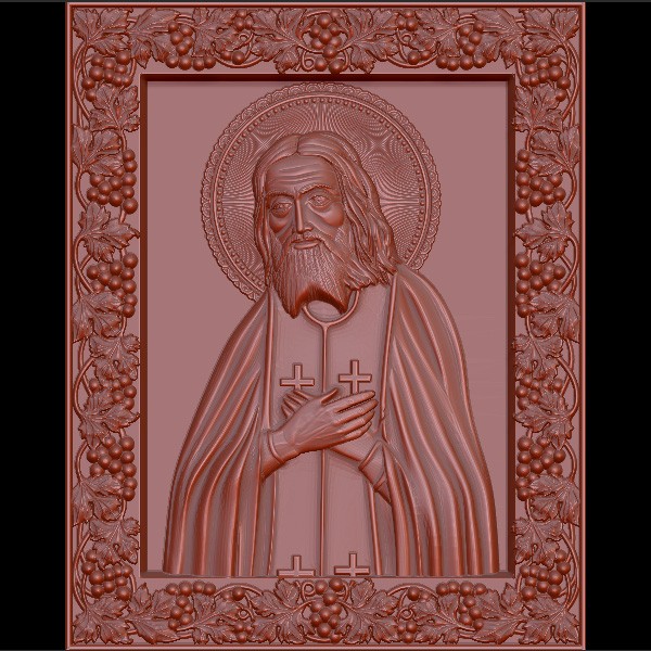 Икона Серафим Саровский
