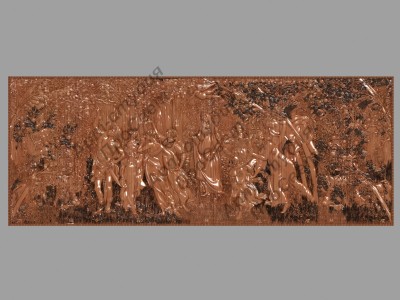 Резное панно 