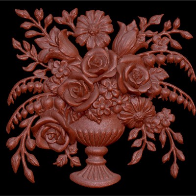 Резное панно 