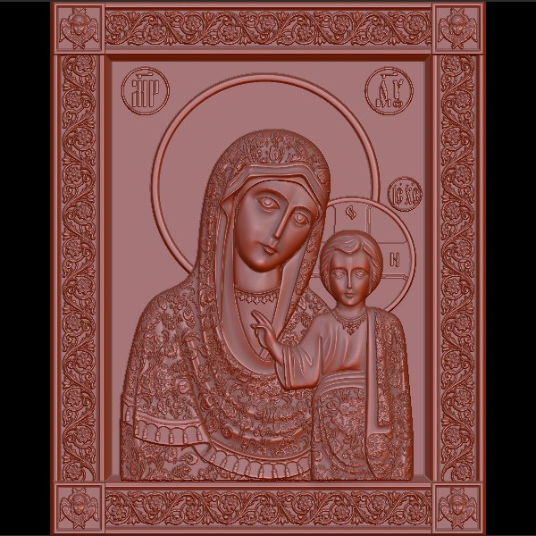 Икона Казанская Пресвятая Богородица