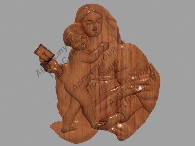 Резное панно 