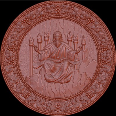 Резное панно 