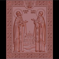  Икона Петр и Февронья