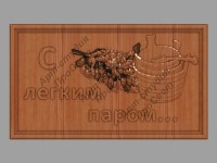 Резное панно