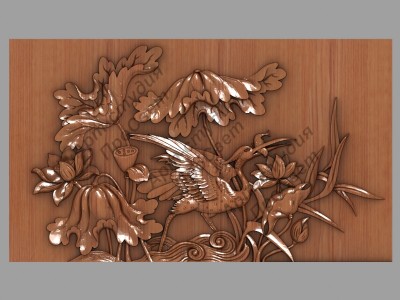 Резное панно 