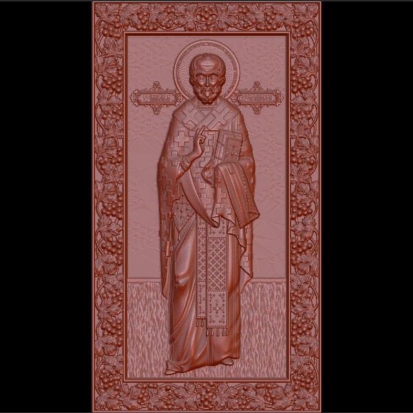 Икона Николай Чудотворец (в рост)