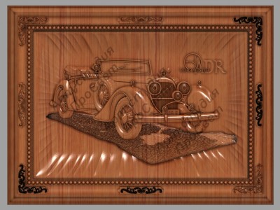 Резное панно 