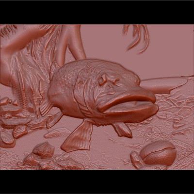 Резное панно 