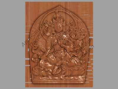 Резное панно 