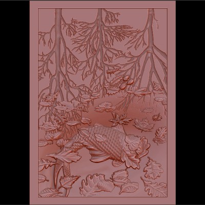 Резное панно 