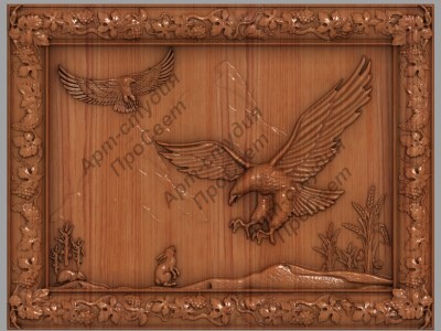 Резное панно 