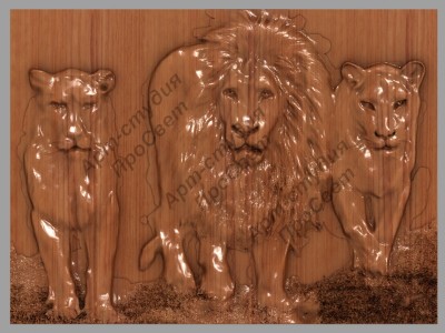 Резное панно 