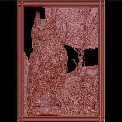 Резное панно 