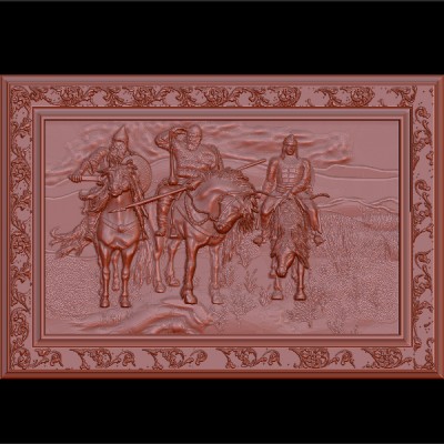 Резное панно 