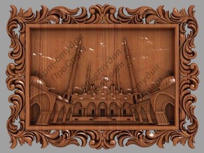 Резное панно 