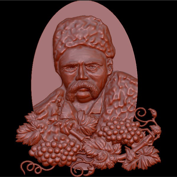 Резное панно