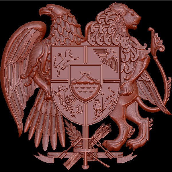 Резное панно